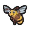 Bee Happy Bumblebee Embroidery Patches