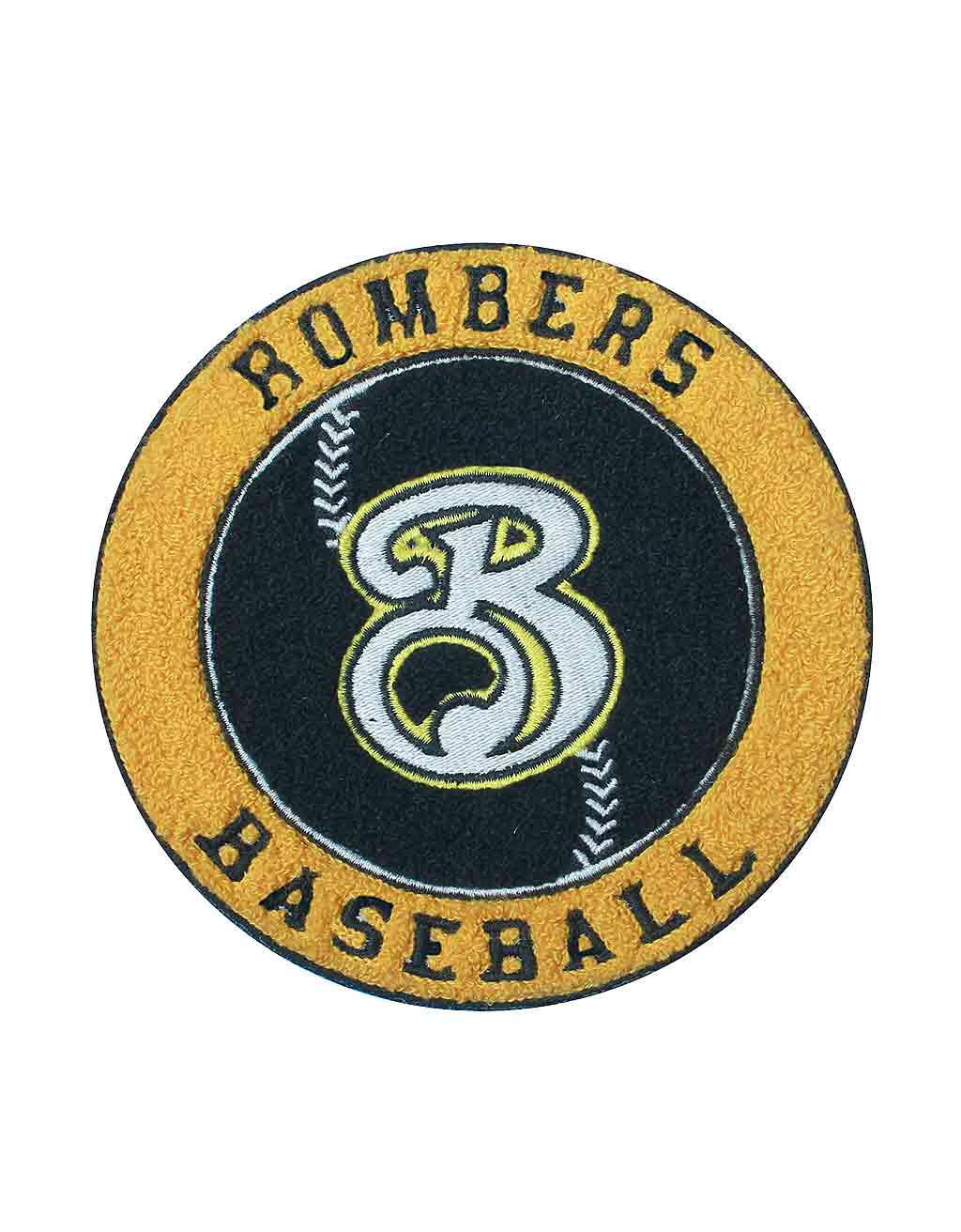 Bombers Baseball Chenille Patches: Crafting a Legacy in the Spirit of America's Pastime