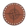 Compass Leather Patches