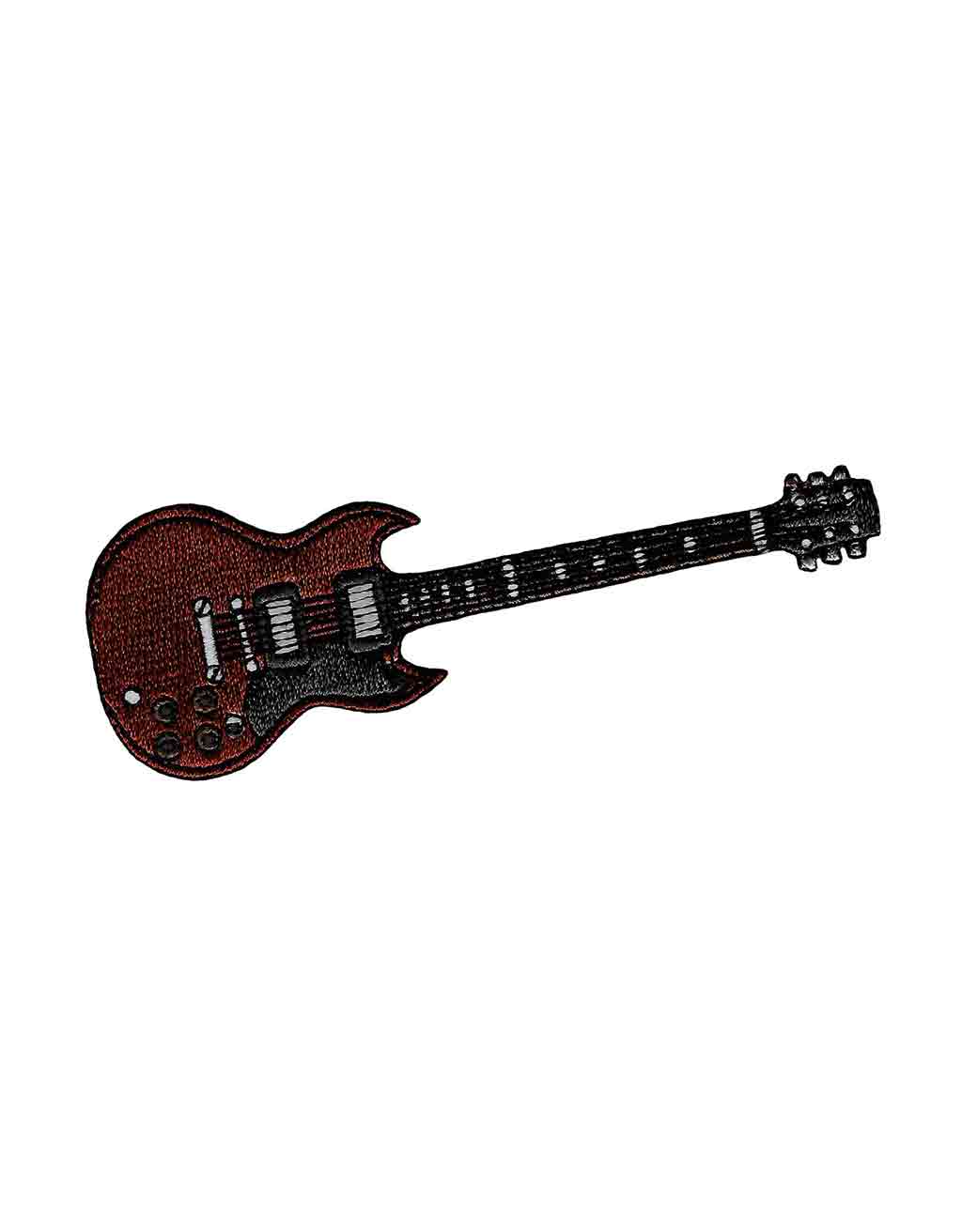 Electric Guitar Embroidery Patches