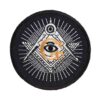 Freemasons Gold Masonic Logo Embroidery Patches