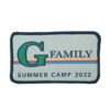 G Family Summer Camp 2022 Woven Patches
