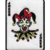 Joker Card Embroidery Patches