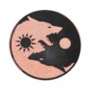Wolf Synthetic Leather Patches